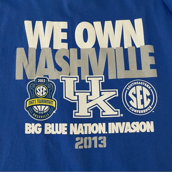 Kentucky University Wildcats Southern Conference 2013 “We Own Nashville” t-shirt - Picture 7 of 12